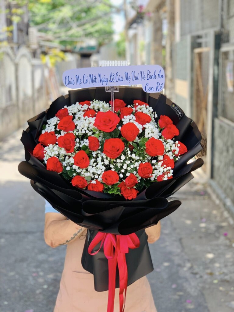 Mẫu bó hoa đẹp tại shop hoa Hoàn Kiếm