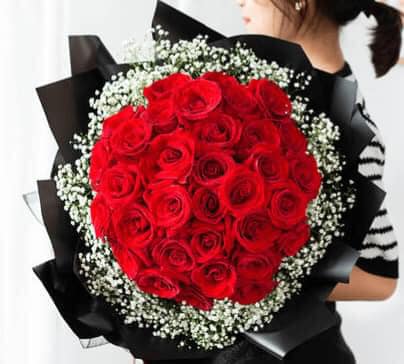Bó hoa đẹp tại tiệm hoa Hoài Đức