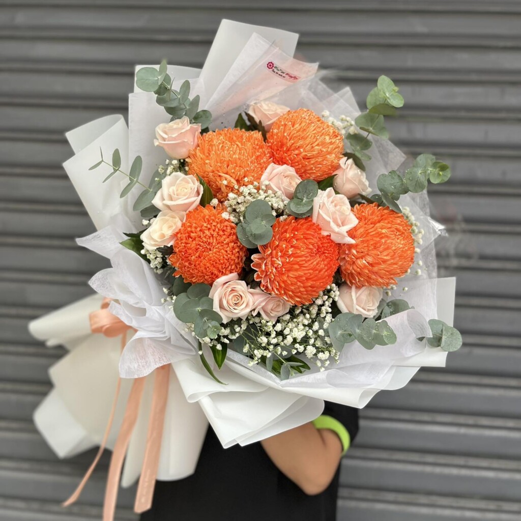 Bó Hoa Đơn Giản Nhưng Tinh Tế