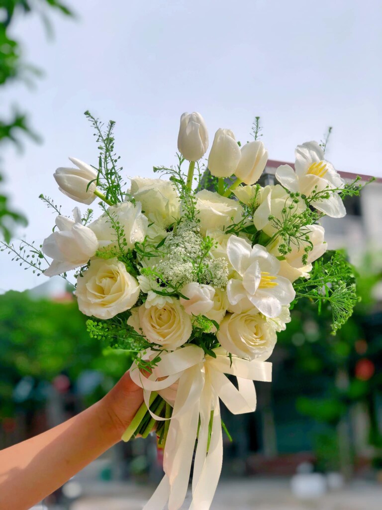 Hoa cưới đẹp tại Quóc Oai