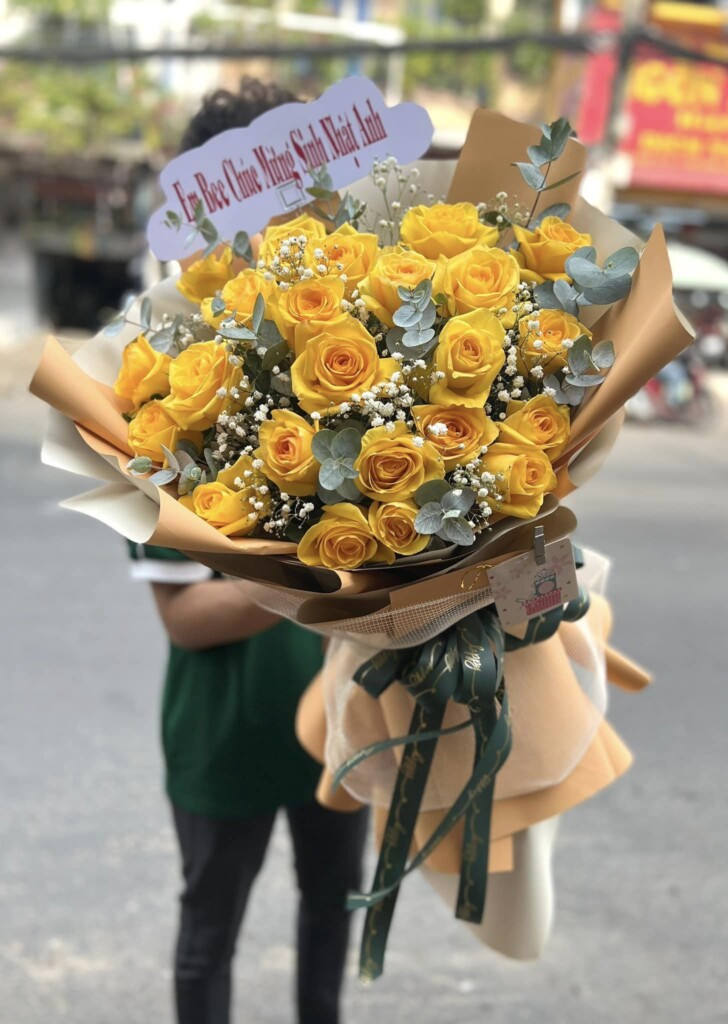 Món quà yêu thương tại shop hoa tươi Gia Lâm