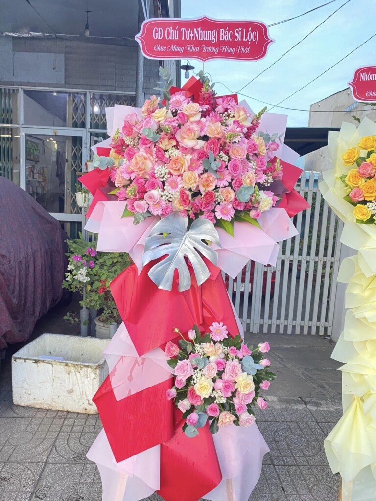 Hoa chúc mừng tại shop hoa Quảng Ngãi