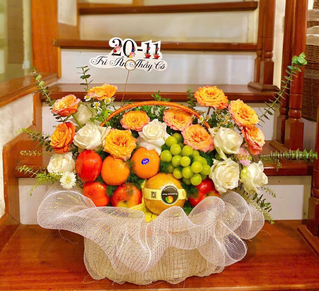Lẵng trái cây tại shop hoa tươi tp Huế