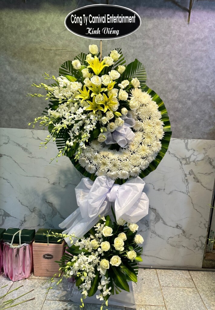 Kệ hoa viếng Xã Bình Hưng Huyện Bình Chánh